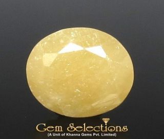 10.31 Ratti Natural Yellow Sapphire with Govt Lab Certificate-(1221)