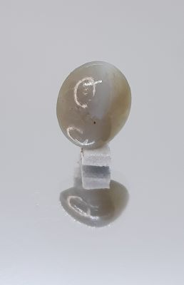 3.40 Ratti Natural Chrysoberyl Cat's Eye With Govt. Lab Certificate-(6771)
