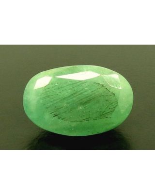 5.51/CT Natural Panna Stone with Govt. Lab Certificate  (1221)    