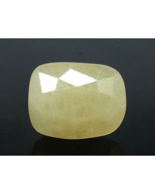 8.26/CT Natural Yellow Sapphire with Govt Lab Certificate-(1221)   