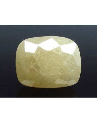 10.91/CT Natural Yellow Sapphire with Govt Lab Certificate-(1221)   