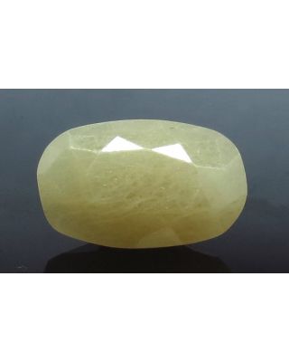 9.08/CT Natural Yellow Sapphire with Govt Lab Certificate-(1221)   