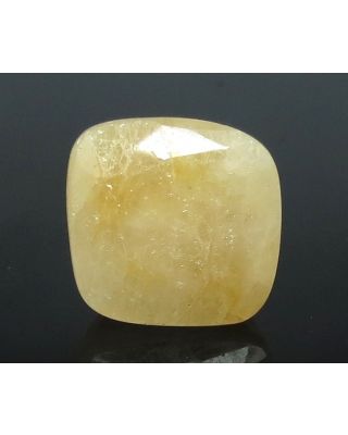8.45/CT Natural Yellow Sapphire with Govt Lab Certificate-(1221)   