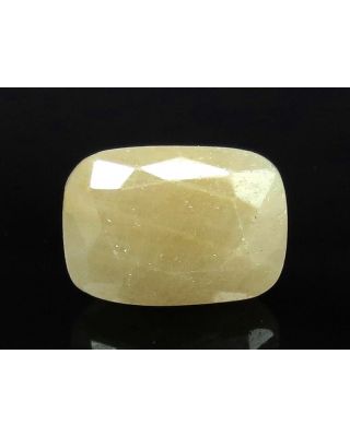 8.58/CT Natural Yellow Sapphire with Govt Lab Certificate-(1221)   