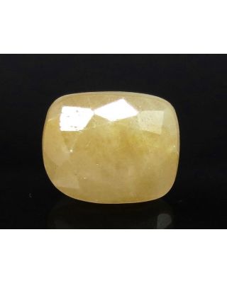 9.06/CT Natural Yellow Sapphire with Govt Lab Certificate-(1221)   