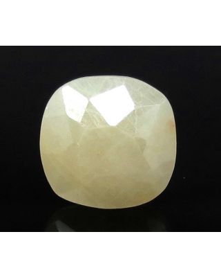5.85/CT Natural Yellow Sapphire with Govt Lab Certificate-(1221)   