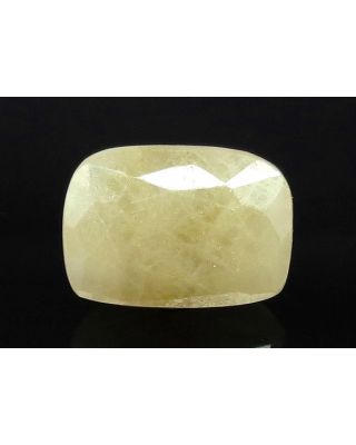 6.48/CT Natural Yellow Sapphire with Govt Lab Certificate-(1221)   