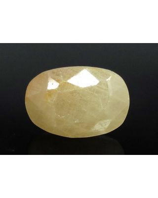 8.52/CT Natural Yellow Sapphire with Govt Lab Certificate-(1221)   