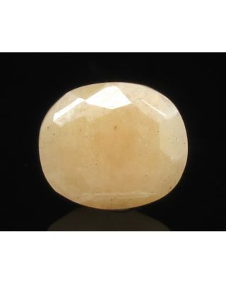 6.74/CT Natural Yellow Sapphire with Govt Lab Certificate-(1221)   