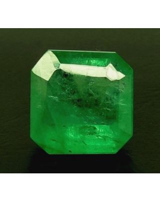 3.72/CT Natural Emerald Stone with Govt. Lab Certified (34410)      