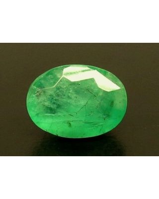 3.96/CT Natural Panna Stone with Govt. Lab Certified (16650)       