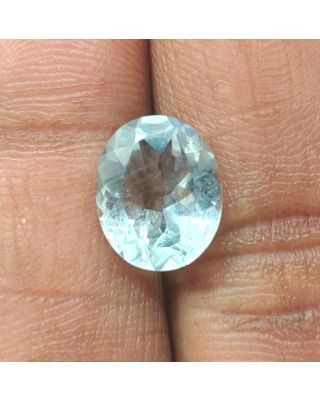 3.17/CT Natural Aquamarine with Govt Lab Certificate-5661