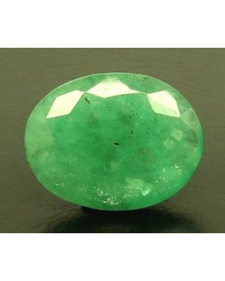 6.61/CT Natural Panna Stone with Govt. Lab Certificate-3441   