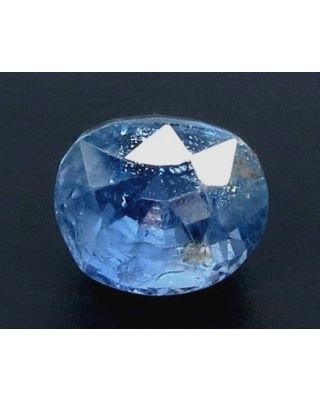 5.86/CT Natural Blue Sapphire with Govt Lab Certificate-BLUSA9V    