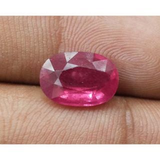 4.53 Ratti Natural Indian ruby with Govt. Lab Certificate-(1221)
