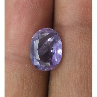 3.74 Ratti Natural Purple Sapphire with Govt. Lab Certified-(23310)