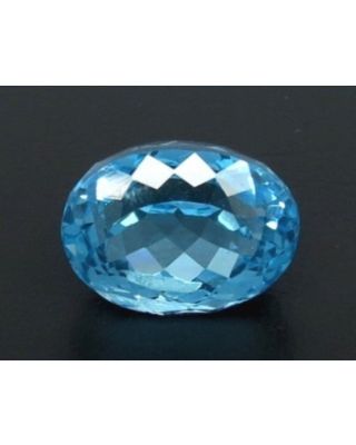 10.10/CT Blue Topaz with Govt Lab Certificate-(1665)      