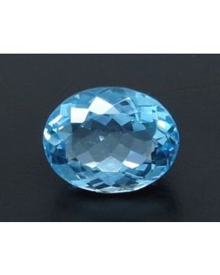 7.24/CT Blue Topaz with Govt Lab Certificate-(1665)     
