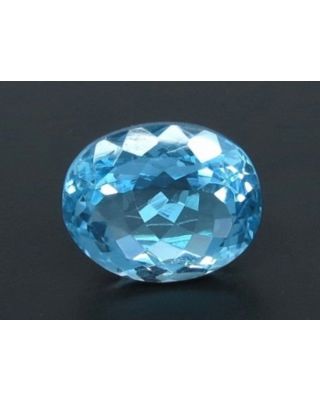 10.49/CT Blue Topaz with Govt Lab Certificate-(1665)     