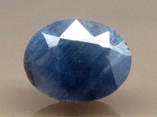 6.36 Ratti Natural Blue Sapphire With Govt Lab Certified-(1221)