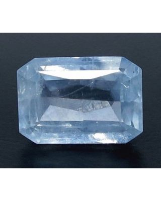 6.62/CT Natural Blue Sapphire with Govt Lab Certificate-BLUSA9U    