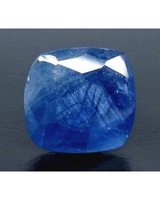 3.86/CT Natural Blue Sapphire with Govt Lab Certificate-BLUSA9S      