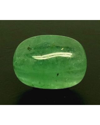 2.88/CT Natural Cabochon Panna Stone with Govt. Lab Certificate (3441)    