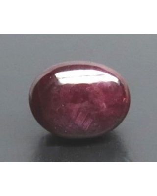 5.61/CT Natural Cabochon Ruby with Govt. Lab Certificate-1665     