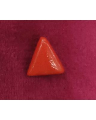 4.65/CT Natural Triangular Red Coral-1054      