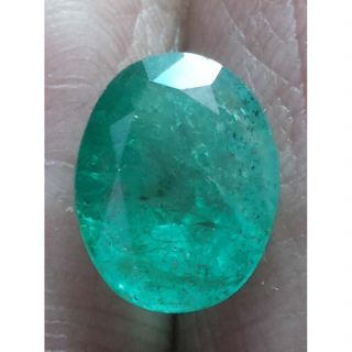 3.03/CT Natural Emerald Stone with Govt. Lab Certificate  (12210)