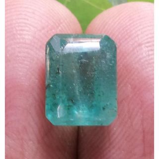 3.71/CT Natural Emerald Stone with Govt. Lab Certificate  (12210)