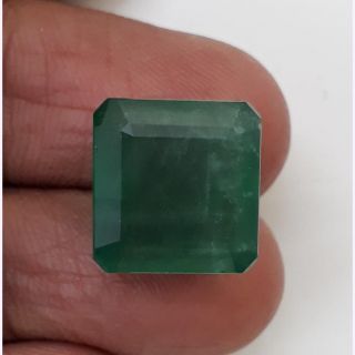 11.50/CT Natural Emerald Stone with Govt. Lab Certificate (12210)