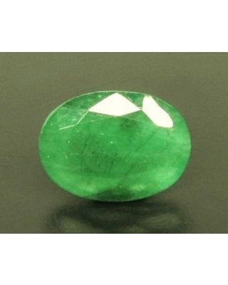 7.61/CT Natural Panna Stone with Govt. Lab Certificate-8991   