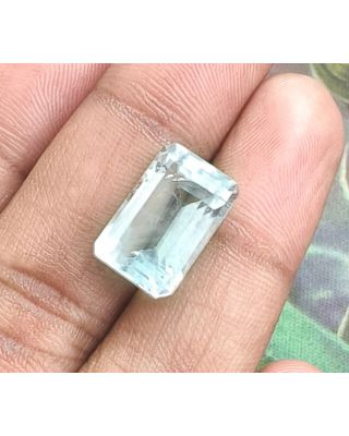 8.77/CT Natural Aquamarine with Govt Lab Certificate-5661