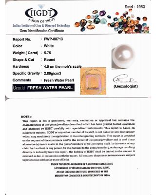 5.75/CT Natura Fresh Water Pearl (277)               