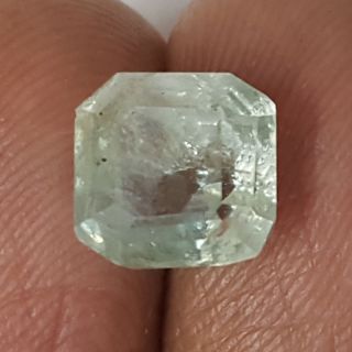 4.68 Ratti Natural Green Sapphire with Govt Lab Certificate-(12210)