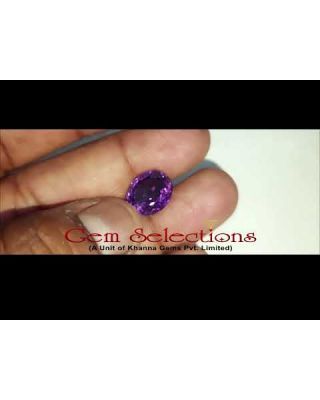 6.65/CT Natural Amethyst Gems Stone (450)                            