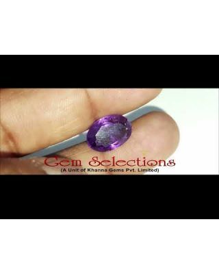 6.35/CT Natural Amethyst Gems Stone (450)                            