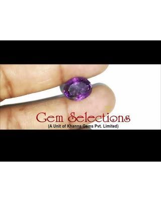 8.30/CT Natural Amethyst Gems Stone (450)                         