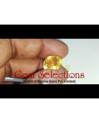 8.35/Carat Natural Golden Topaz-450                                   
