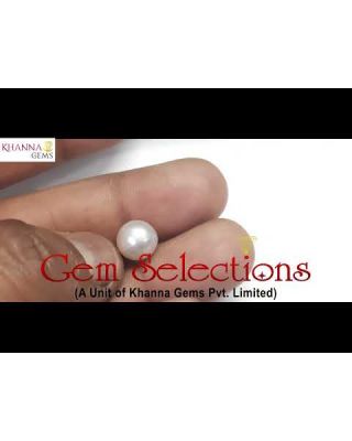 5.45/CT Natural South Sea Pearl with Lab Certificate-(1332)         
