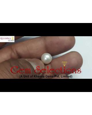 4.85/CT Natural South Sea Pearl with Lab Certificate-(1332)       