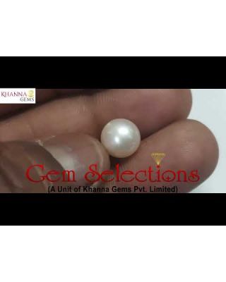 5.65/CT Natural South Sea Pearl with Lab Certificate-(1332)       