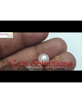 4.50/CT Natural South Sea Pearl with Lab Certificate-(1332)       