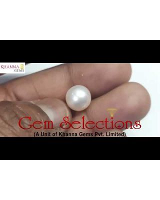 7.50/CT Natural South Sea Pearl with Lab Certificate-(1332)        