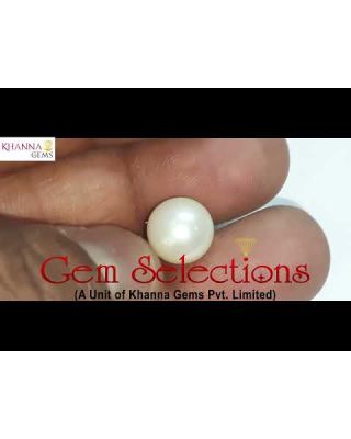 6.80/CT Natural South Sea Pearl with Lab Certificate-(1332)        