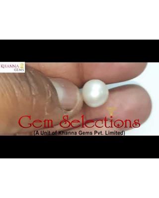 6.45/CT Natural South Sea Pearl with Lab Certificate-(1332)        