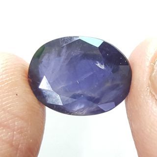 6.84 Ratti Natural Iolite With Govt. Lab Certificate-(610)