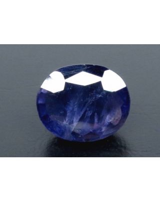 5.40/CT Natural Iolite with Govt Lab Certificate (1221)     