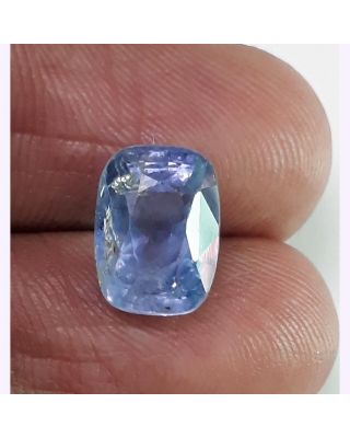 4.97/Carat Natural Blue Sapphire with Govt Lab Certificate (67710)     